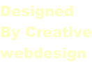 Designed By Creative webdesign